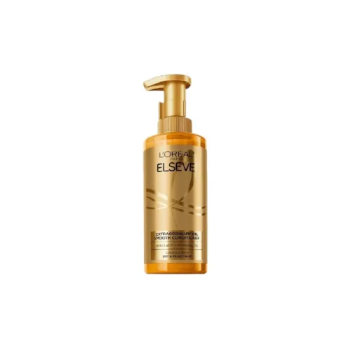 Dầu Xả LorealParis Elseve Extraordinary Oil Smooth Dành Cho Tóc Khô Xoăn 440ml Loreal