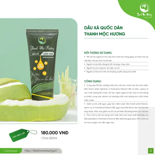 Dầu Xả Thanh Mộc Hương Phục Hồi Tóc Hư Tổn 200g