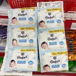 Dây 12 Gói Nước Xả Vải Comfort Cho Da Nhạy Cảm Hương Phấn Dịu Nhẹ 18ml/Gói - Màu Trắng