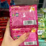 Dây 12 Gói Nước Xả Vải Comfort Hương Nước Hoa Kiêu Sa 18ml/Gói - Màu Hồng Đậm