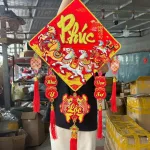 Dây reo 3d Vuông Tràn Trí Tết 30cm