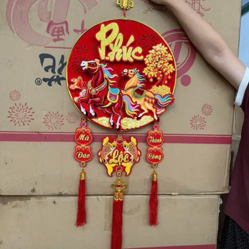 Dây Treo Tròn Thân Tài Ngựa 6d 80cm