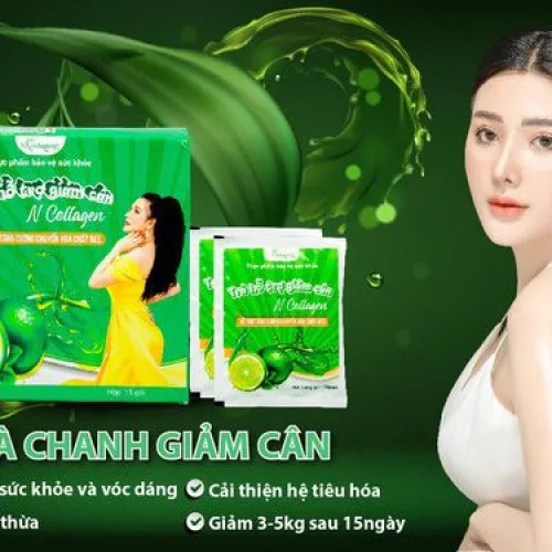 Detox Chanh hỗ trợ G.i.ả.m C.â.n N Collagen chính hãng