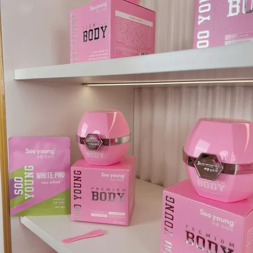 Điểm nổi bật của Kem Body Tảo Hồng Soo Young