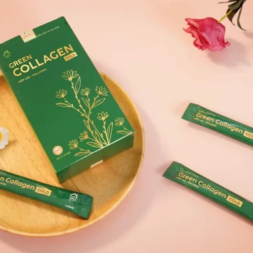 Diệp Lục Collagen Gold Hộp Lớn 30 Gói