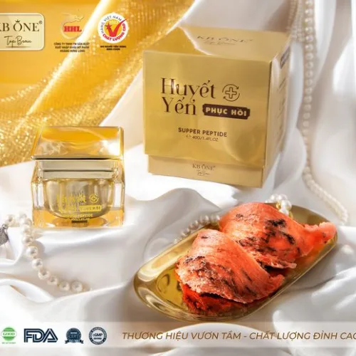 Điều trị phục hồi da mỏng yếu, da sau peel , da nổi chỉ đỏ sau 4 tuần với kem dưỡng huyết yến phục hồi KBONE
