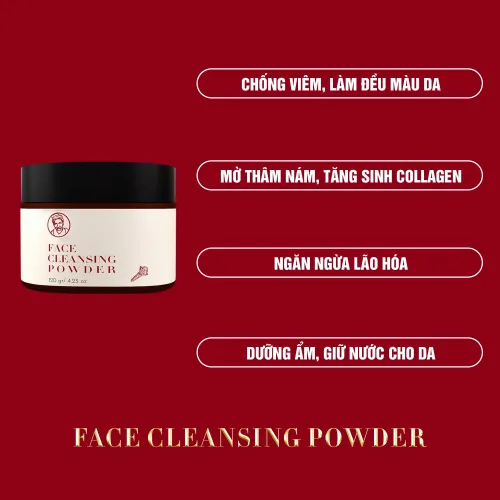 Đinh hương bột Bà Lão – sữa rửa mặt sạch sâu