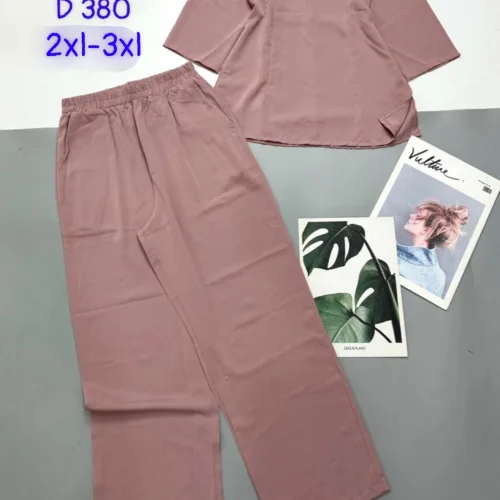 Đồ bộ mango quần dài áo cổ tàu có 2 size