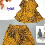 Đồ bộ mango quần đùi áo hai dây in hoạ tiết