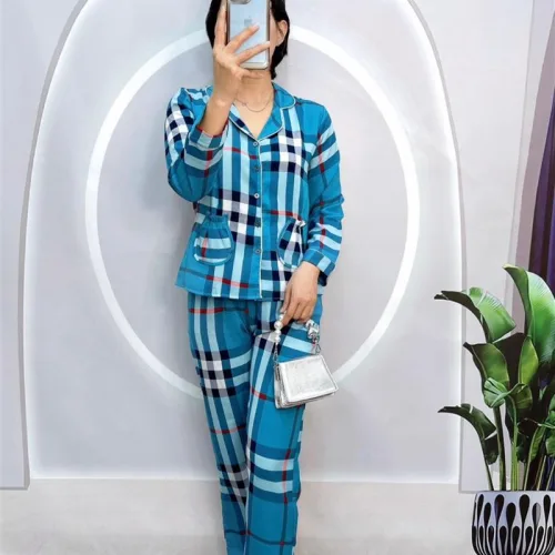 Đồ bộ pijama quần dài áo tay dài họa tiết