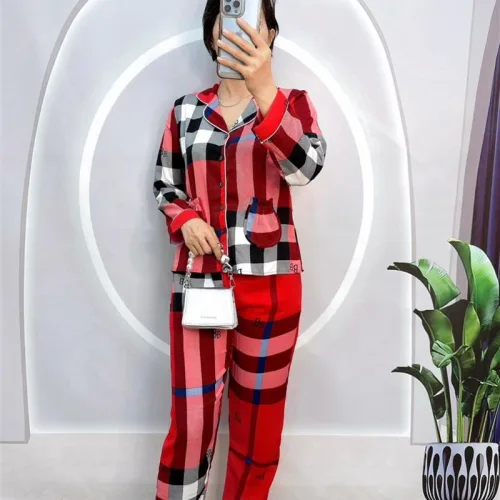 Đồ bộ pijama quần dài áo tay dài họa tiết