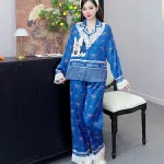đồ bộ pijama quần dài áo tay dài nhiều hình khác nhau