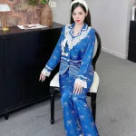 đồ bộ pijama quần dài áo tay dài nhiều hình khác nhau