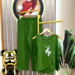 Đồ bộ quần dài áo sát nách in hình hoa