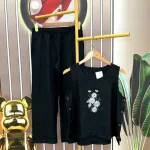 Đồ bộ quần dài áo sát nách in hình hoa