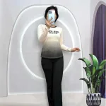 Đồ bộ quần dài áo tay dài cổ tròn 2 màu in chữ