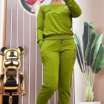 Đồ bộ quần dài áo tay dài in hình