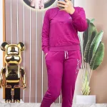 Đồ bộ quần dài áo tay dài in hình