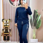 Đồ bộ quần dài áo tay dài in hình