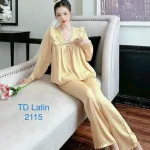 Đồ bộ quần dài áo tay dài màu trơn