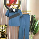Đồ bộ quần dài áo tay ngắn cổ bẻ