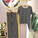 Đồ bộ quần dài áo tay ngắn cổ tròn form rộng
