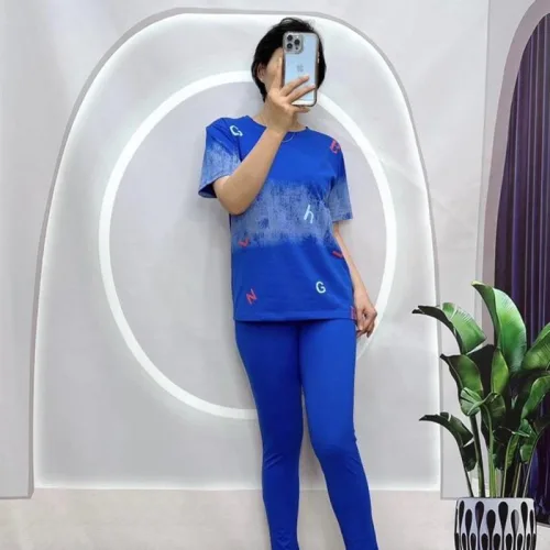 Đồ bộ quần dài áo tay ngắn in hình