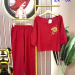 Đồ bộ quần dài ống suông áo tay lửng form rộng