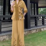 Đồ bộ lam mẫu bà lai đồ trung niên Có 3 size
