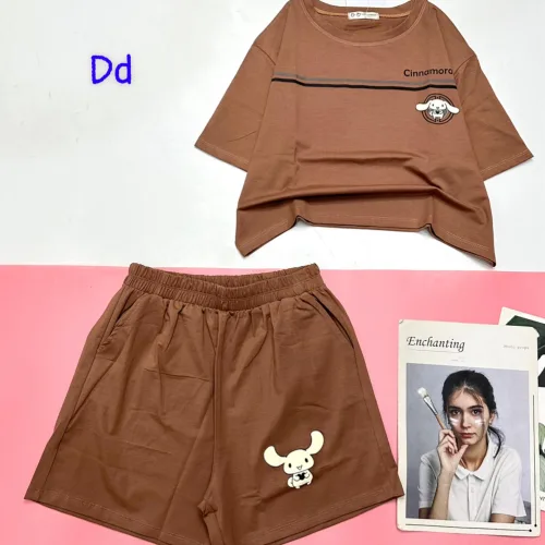 đồ bộ quần đùi áo crop top tay ngắn