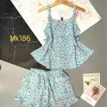 Đồ bộ quần đùi áo dây mặc nhà siêu mát