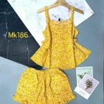 Đồ bộ quần đùi áo dây mặc nhà siêu mát