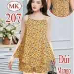 Đồ bộ quần đùi áo dây yếm hoạ tiết