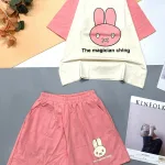 đồ bộ quần đùi áo hình thỏ