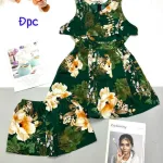Đồ bộ quần đùi áo sát nách hoạ tiết