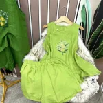 Đồ bộ quần đùi áo sát nách in hình hoa