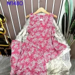 Đồ bộ quần đùi áo sát nách tầng hoạ tiết