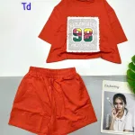 đồ bộ quần đùi áo tay ngắn bảng số 98