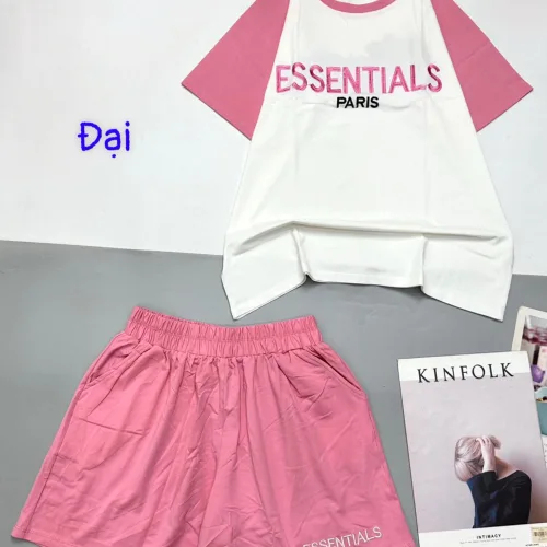 đồ bộ quần đùi áo tay ngắn ESSENTIALS