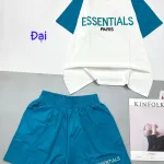 đồ bộ quần đùi áo tay ngắn ESSENTIALS
