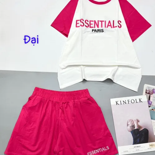 đồ bộ quần đùi áo tay ngắn ESSENTIALS