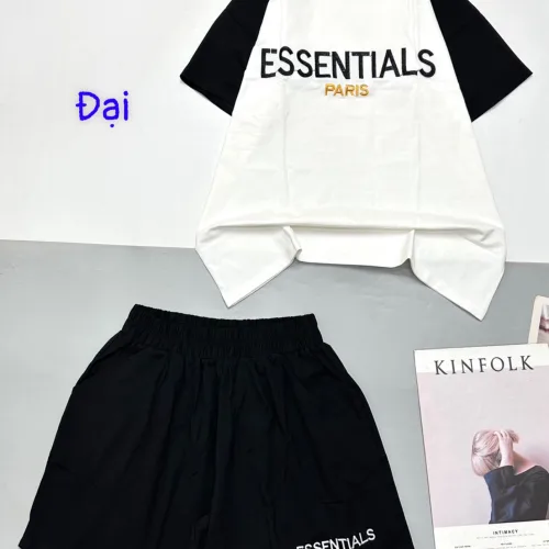 đồ bộ quần đùi áo tay ngắn ESSENTIALS