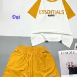 đồ bộ quần đùi áo tay ngắn ESSENTIALS