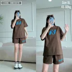 Đồ bộ quần đùi áo tay ngắn form rộng