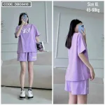 Đồ bộ quần đùi áo tay ngắn form rộng