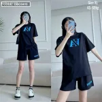 Đồ bộ quần đùi áo tay ngắn form rộng