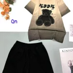 đồ bộ quần đùi áo tay ngắn in
