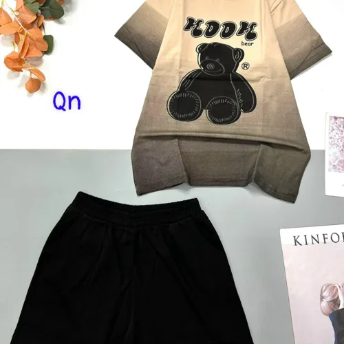 đồ bộ quần đùi áo tay ngắn in