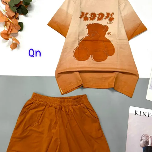 đồ bộ quần đùi áo tay ngắn in