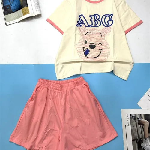 Đồ bộ quần đùi áo tay ngắn in chữ ABG